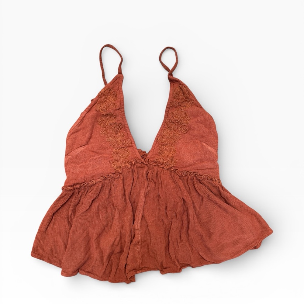 Rust X-small Halter Top